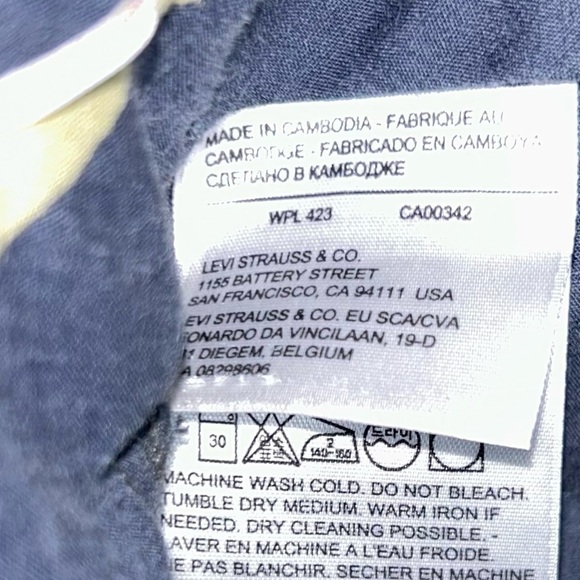 Dockers Pants Trousers Signature Khaki Flex Comfort Full Length Dress Pants - Picture 10 of 10